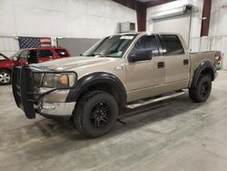 Salvage trucks for sale at Avon, MN auction: 2005 Ford F150 Supercrew