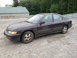 Salvage cars for sale at West Warren, MA auction: 1997 Honda Accord SE