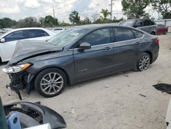 Ford Fusion se Hybrid Vehiculos salvage en venta: 2017 Ford Fusion SE Hybrid