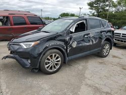 Toyota Rav4 Limited salvage cars for sale: 2018 Toyota Rav4 Limited