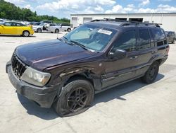 Salvage cars for sale at Gaston, SC auction: 2004 Jeep Grand Cherokee Laredo