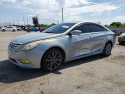 Salvage cars for sale from Copart Miami, FL: 2011 Hyundai Sonata SE