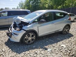 Salvage cars for sale at Waldorf, MD auction: 2018 Chevrolet Bolt EV Premier