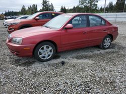 Salvage cars for sale from Copart Graham, WA: 2004 Hyundai Elantra GLS