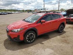 Subaru salvage cars for sale: 2022 Subaru Crosstrek Premium