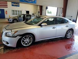 Salvage cars for sale from Copart Angola, NY: 2009 Nissan Maxima S