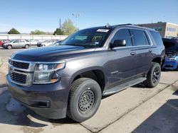 Salvage cars for sale at Littleton, CO auction: 2018 Chevrolet Tahoe K1500 LT