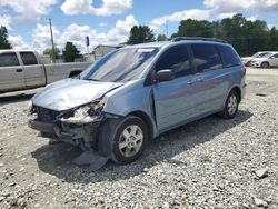 Salvage cars for sale at Mebane, NC auction: 2010 Toyota Sienna CE