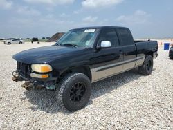 Salvage cars for sale from Copart Temple, TX: 2002 GMC New Sierra C1500