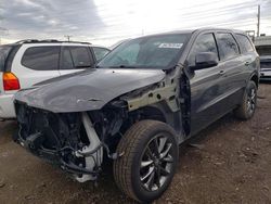 Salvage cars for sale at Elgin, IL auction: 2014 Dodge Durango SXT