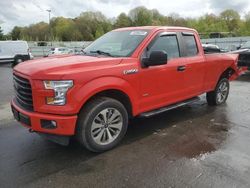 Salvage cars for sale from Copart Assonet, MA: 2017 Ford F150 Super Cab