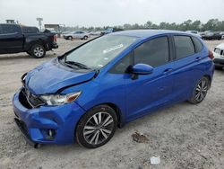 Salvage cars for sale at Houston, TX auction: 2017 Honda FIT EX