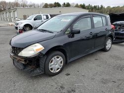 Salvage cars for sale at Exeter, RI auction: 2008 Nissan Versa S