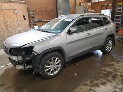 Salvage cars for sale at Ebensburg, PA auction: 2021 Jeep Cherokee Latitude LUX
