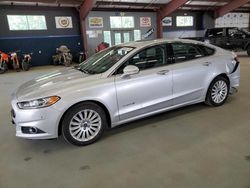 Salvage cars for sale from Copart East Granby, CT: 2014 Ford Fusion SE Hybrid