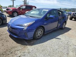 Salvage cars for sale at San Martin, CA auction: 2016 Toyota Prius