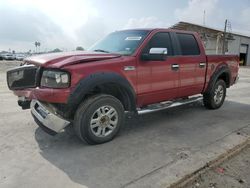 Salvage cars for sale at Corpus Christi, TX auction: 2007 Ford F150 Supercrew