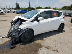Salvage cars for sale at Miami, FL auction: 2019 Nissan Versa Note S