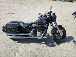 Salvage cars for sale from Copart Candia, NH: 2014 Harley-Davidson FLS Softail Slim