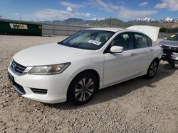 Salvage cars for sale at Magna, UT auction: 2013 Honda Accord LX