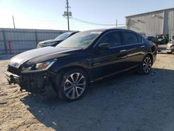 Honda Accord Sport Vehiculos salvage en venta: 2015 Honda Accord Sport