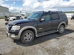 Salvage cars for sale at Earlington, KY auction: 2006 Ford Explorer Eddie Bauer