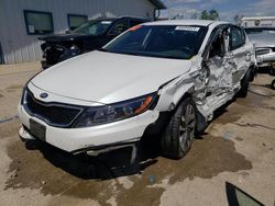 Salvage cars for sale at Pekin, IL auction: 2015 KIA Optima SX