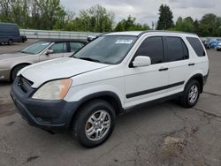 Buy Salvage Cars For Sale now at auction: 2002 Honda CR-V EX
