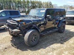Salvage cars for sale at North Billerica, MA auction: 2016 Jeep Wrangler Unlimited Rubicon