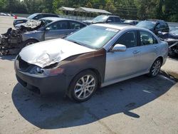 Salvage cars for sale at Savannah, GA auction: 2006 Acura TSX