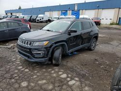 Vehiculos salvage en venta de Copart Woodhaven, MI: 2017 Jeep Compass Latitude