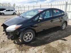 Salvage cars for sale from Copart Nisku, AB: 2010 Toyota Prius