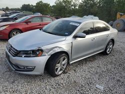 Salvage cars for sale at Houston, TX auction: 2013 Volkswagen Passat SEL