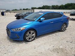 Salvage cars for sale at New Braunfels, TX auction: 2017 Hyundai Elantra SE