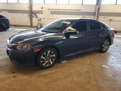Salvage cars for sale at Wheeling, IL auction: 2016 Honda Civic EX