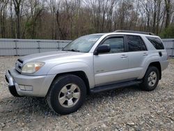 Salvage cars for sale at West Warren, MA auction: 2004 Toyota 4runner SR5