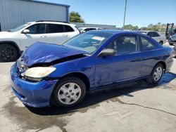 Salvage cars for sale from Copart Orlando, FL: 2004 Honda Civic DX VP