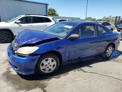 Honda Civic dx vp salvage cars for sale: 2004 Honda Civic DX VP