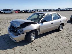 Salvage cars for sale from Copart Martinez, CA: 2002 Toyota Corolla CE