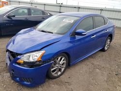 Salvage cars for sale from Copart Elgin, IL: 2015 Nissan Sentra S