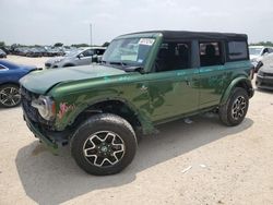 Salvage cars for sale at San Antonio, TX auction: 2022 Ford Bronco Base