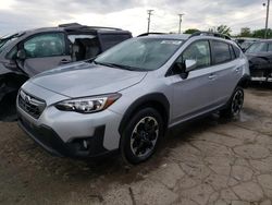 Salvage cars for sale at Chicago Heights, IL auction: 2022 Subaru Crosstrek Premium