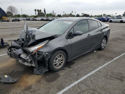 Salvage cars for sale at Van Nuys, CA auction: 2016 Toyota Prius
