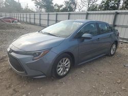 Toyota Corolla xle salvage cars for sale: 2021 Toyota Corolla XLE