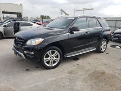 Salvage cars for sale at Kansas City, KS auction: 2015 Mercedes-Benz ML 350 4matic