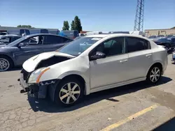 Salvage cars for sale at Hayward, CA auction: 2012 Nissan Sentra 2.0