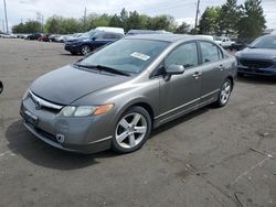 Salvage cars for sale from Copart Denver, CO: 2007 Honda Civic EX