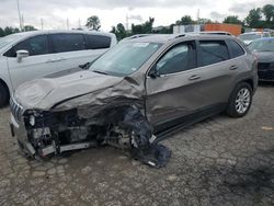 Jeep salvage cars for sale: 2019 Jeep Cherokee Latitude