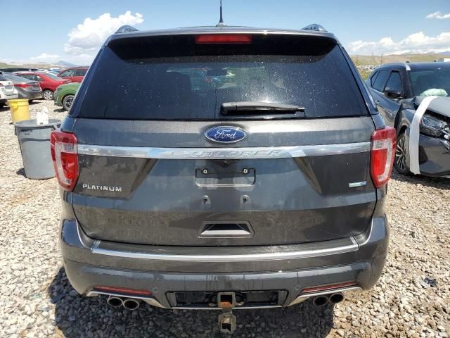 2018 Ford Explorer Platinum