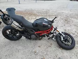 Salvage motorcycles for sale at New Braunfels, TX auction: 2014 Ducati Monster 796